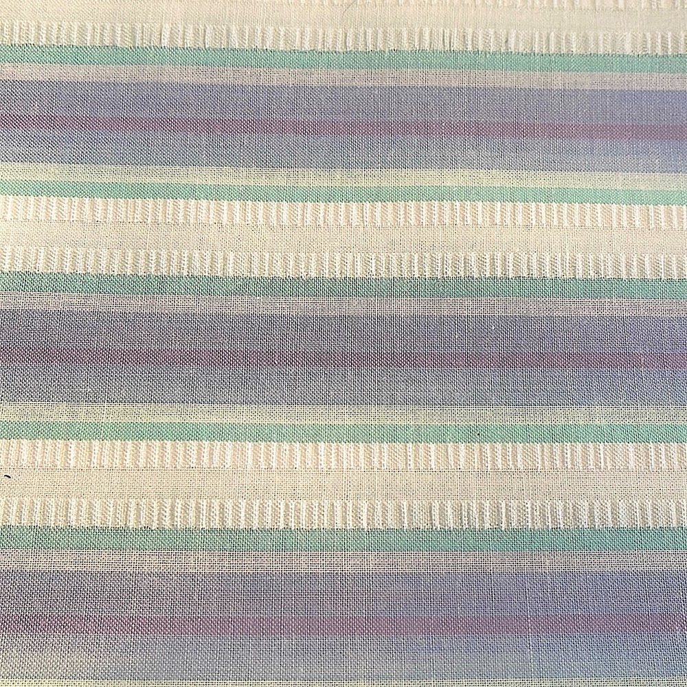 Fabric Sear sucker stripe/ 3.3 yds/ poly cotton